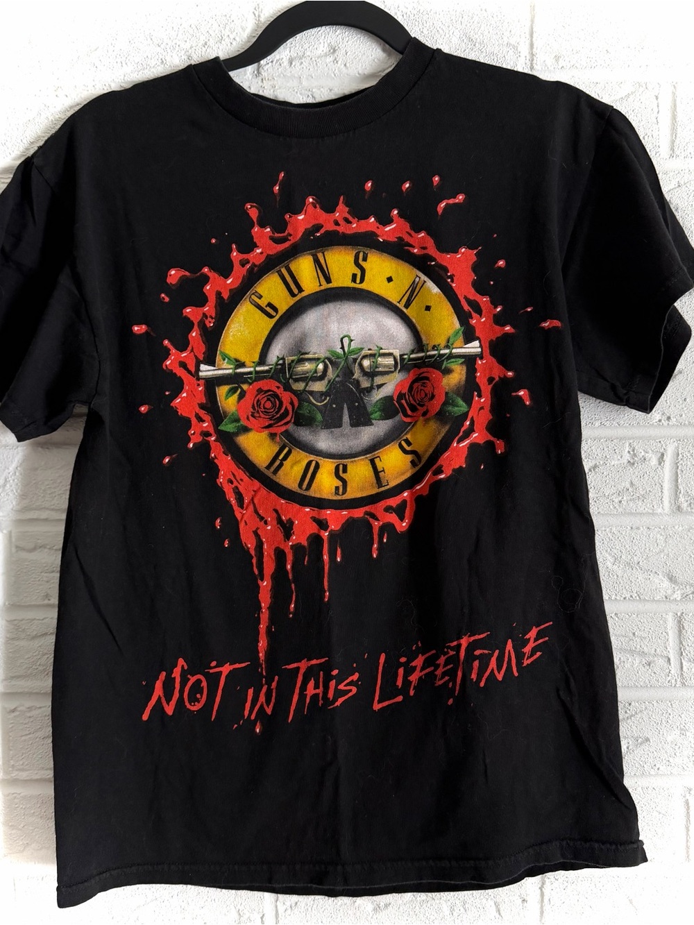 Guns N Roses Not In This Lifetime Tour Band T-Shirt Size Medium